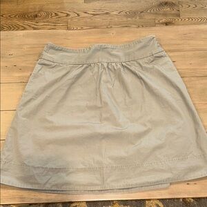 J. Crew Gray Flare Skirt Size 12